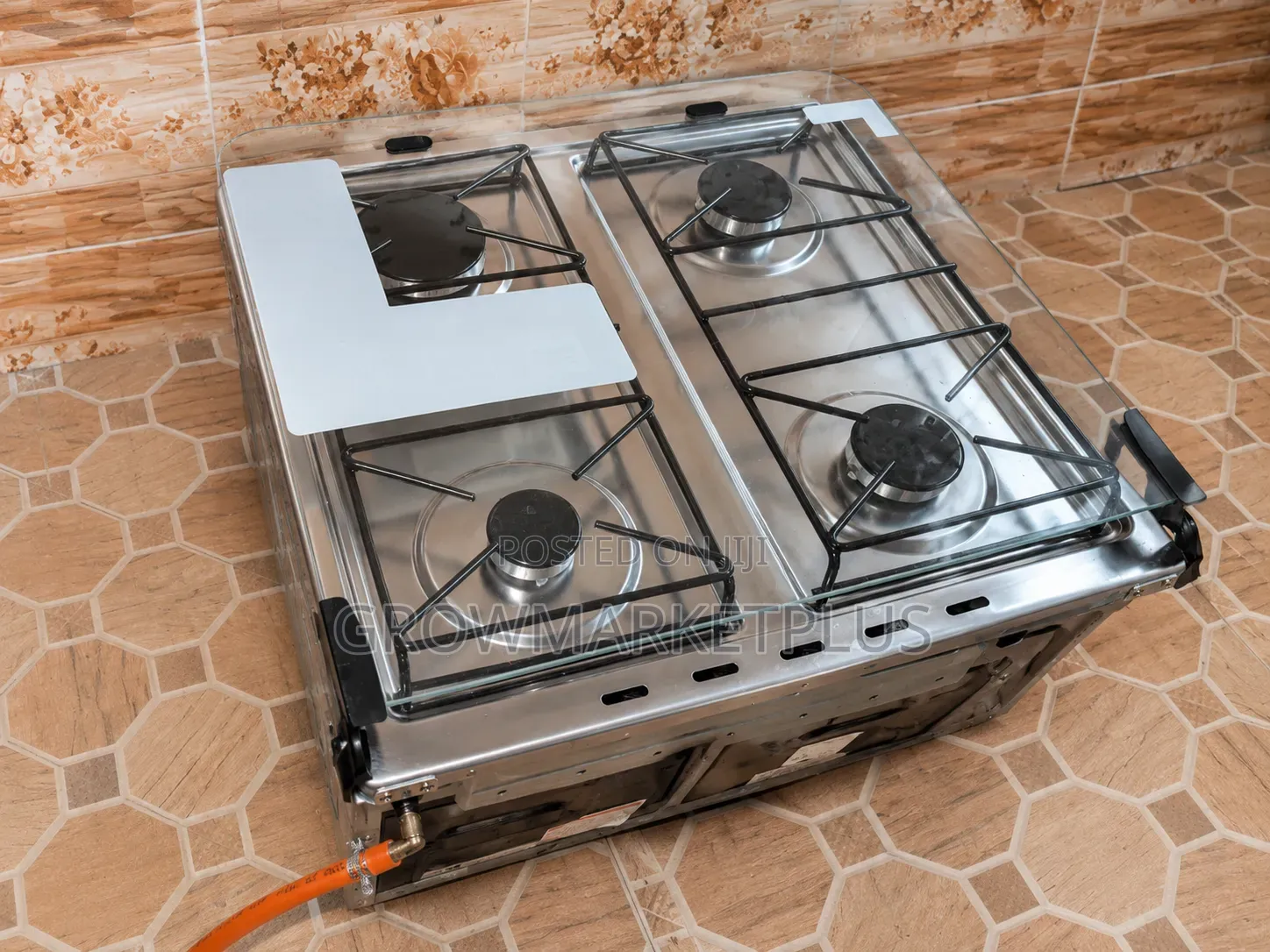 Scanfrost Gas Cooker Sfc540 50x50 4 Burner Gas