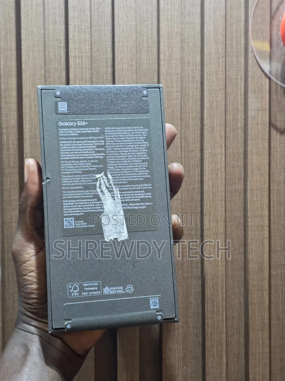 New Samsung Galaxy S26+ 256 GB Black