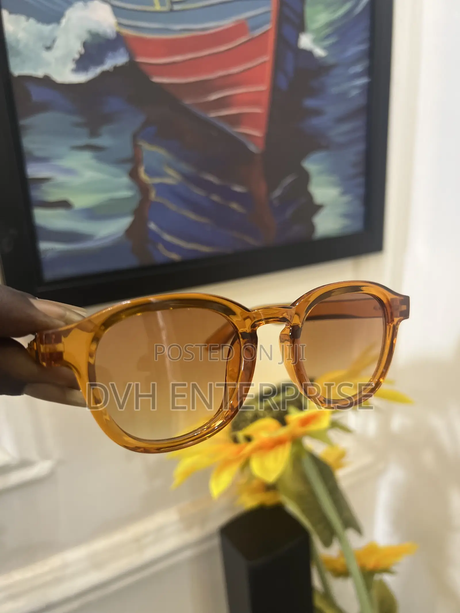 High Grade Retro Sun Protection Glasses.