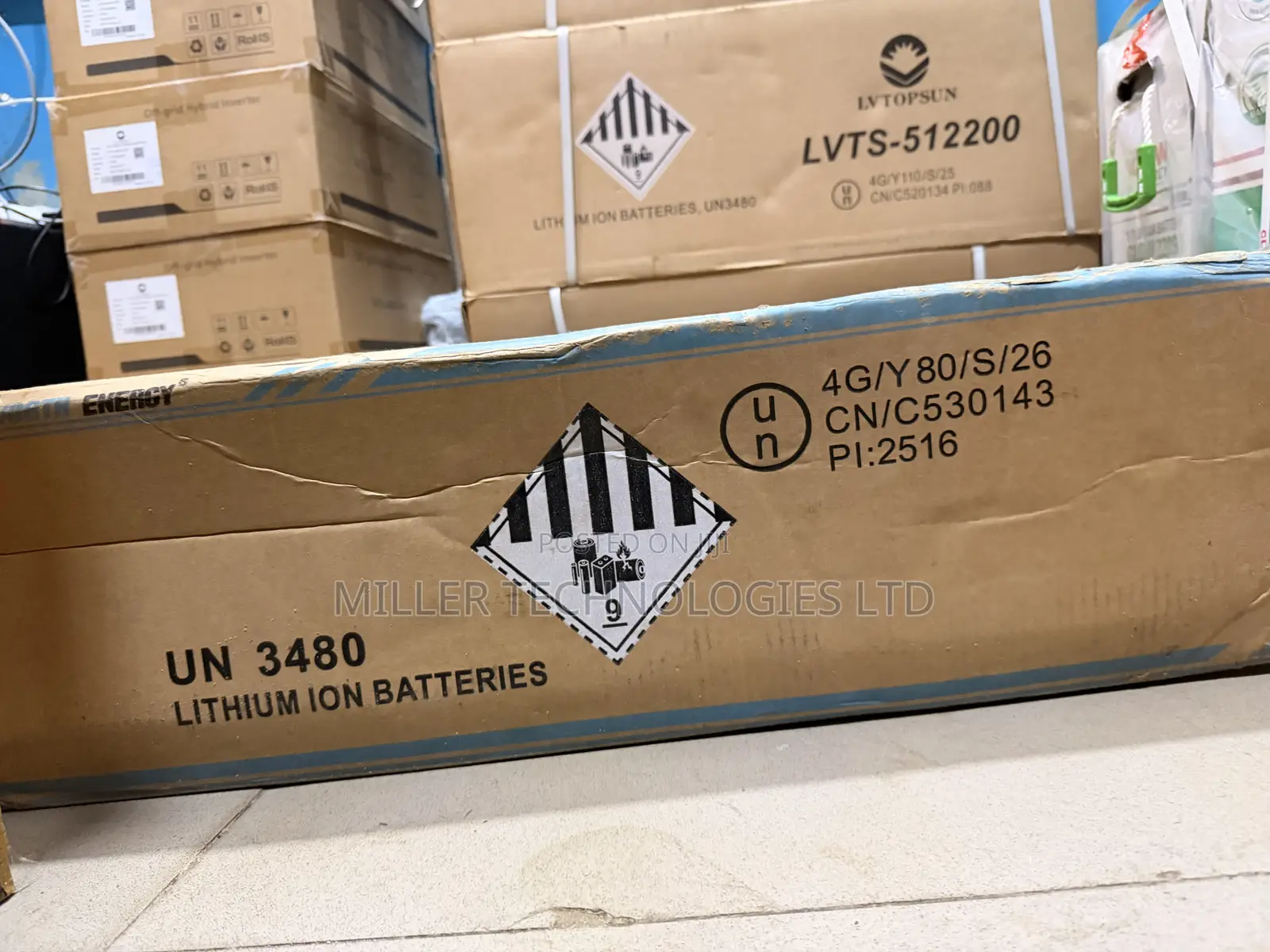 10kw Cworth Lithium Battery (Un 3480)