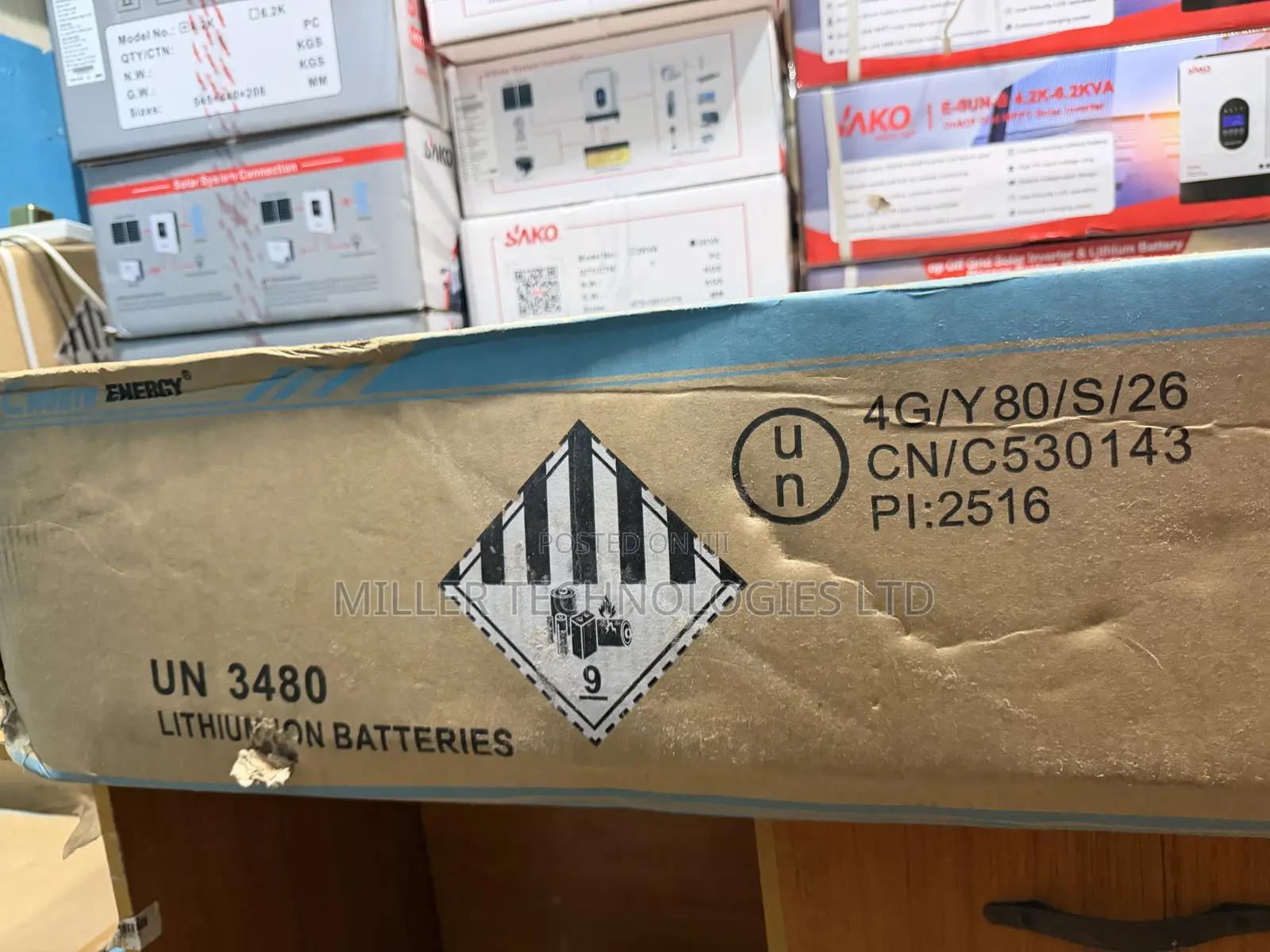 Ce-LBW-48200c (5kw) C-Worth Lithium Battery