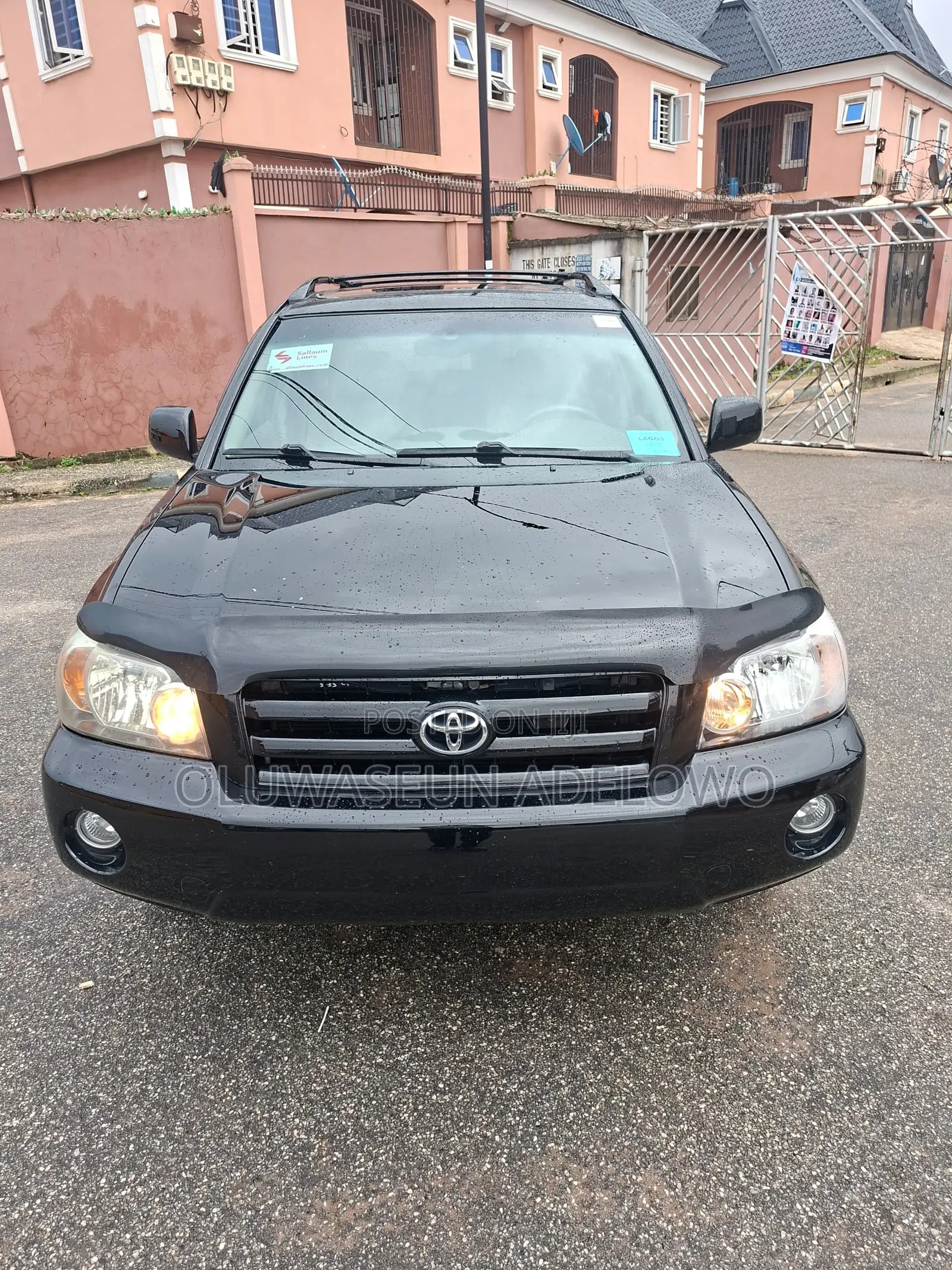 Toyota Highlander Limited V6 2005 Black