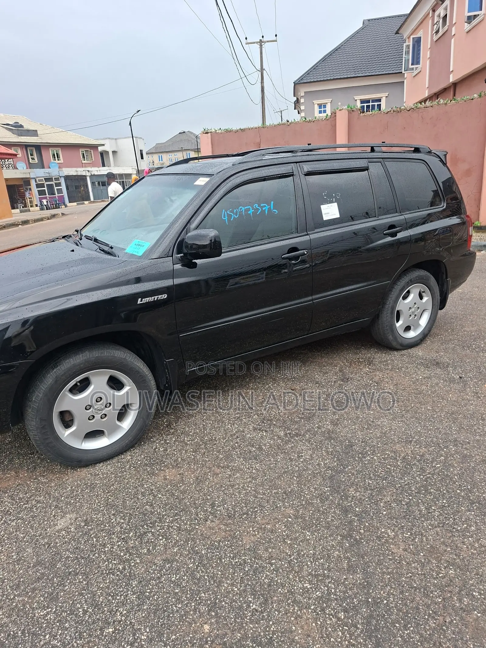 Toyota Highlander Limited V6 2005 Black