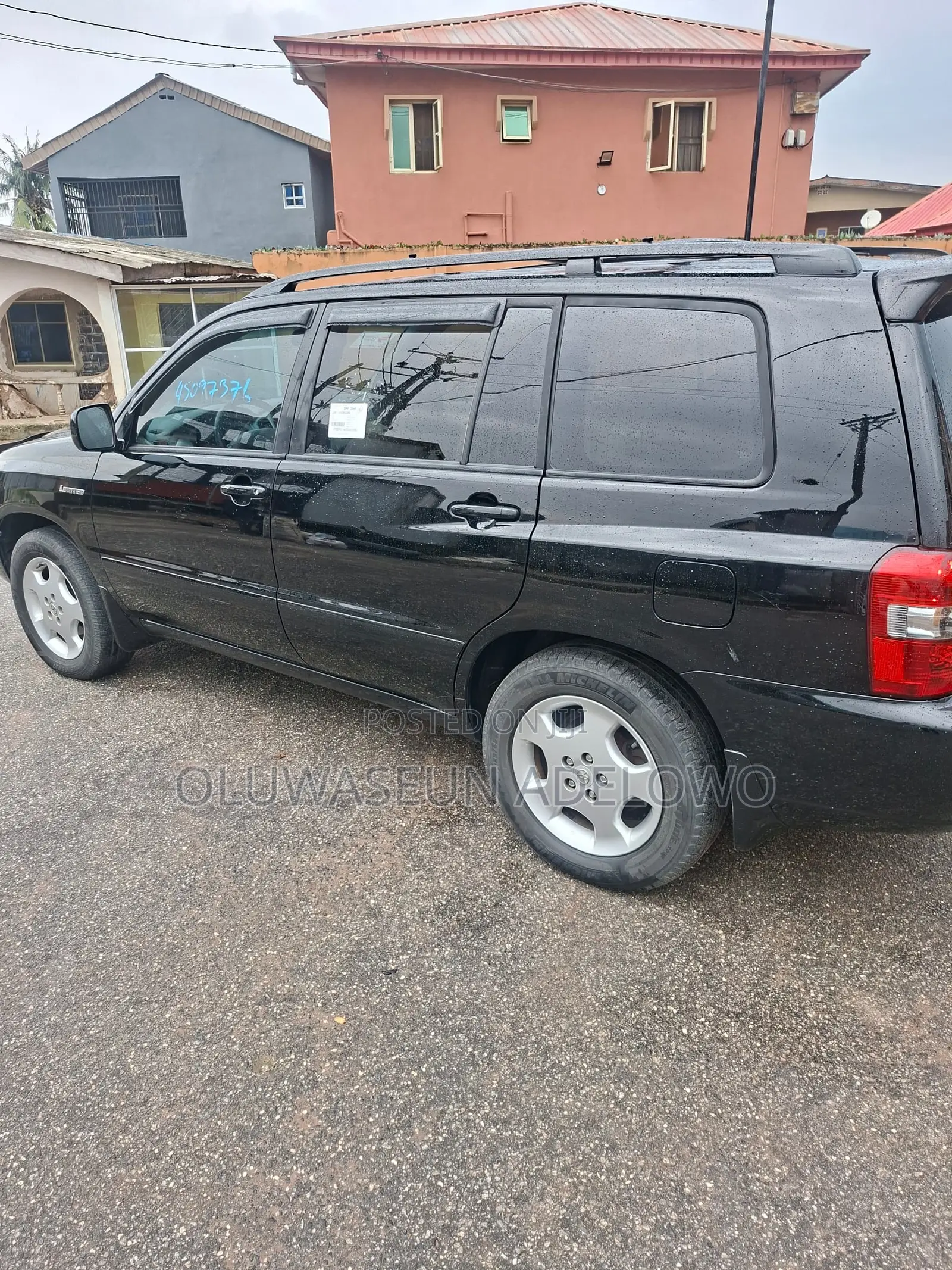 Toyota Highlander Limited V6 2005 Black