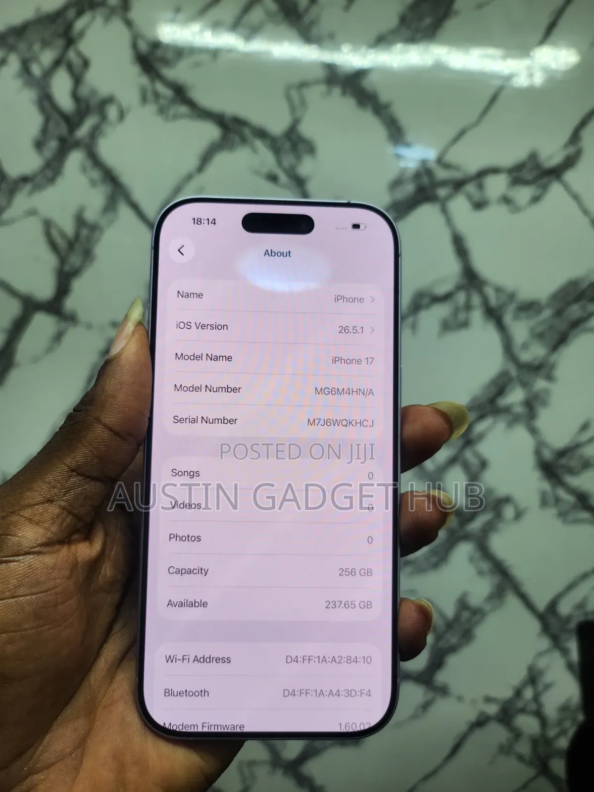 Apple iPhone 17 256 GB Purple