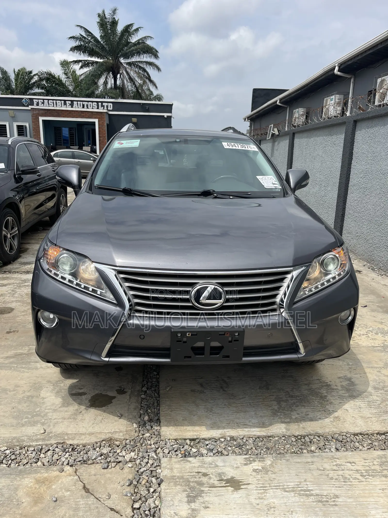 Lexus RX 350 AWD 2014 Gray