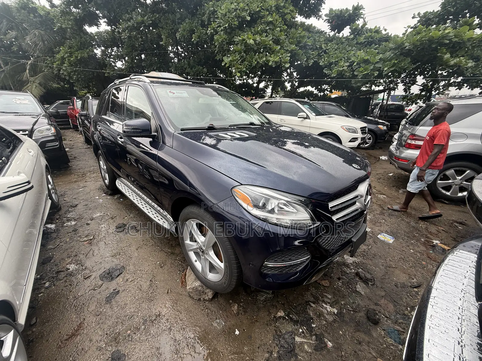 Mercedes-Benz GLE-Class GLE 350d 4MATIC 2017 Blue