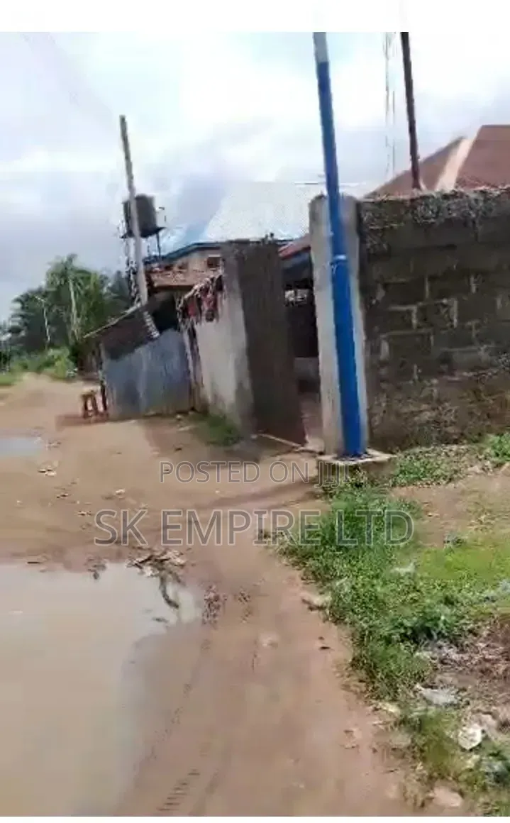 Affordable Partially Fenced 1 Plot of Land in Futo Environment