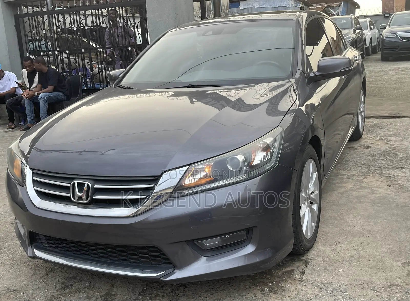 Honda Accord EX-L 4dr Sedan (2.4L 4cyl CVT) 2015 Gray