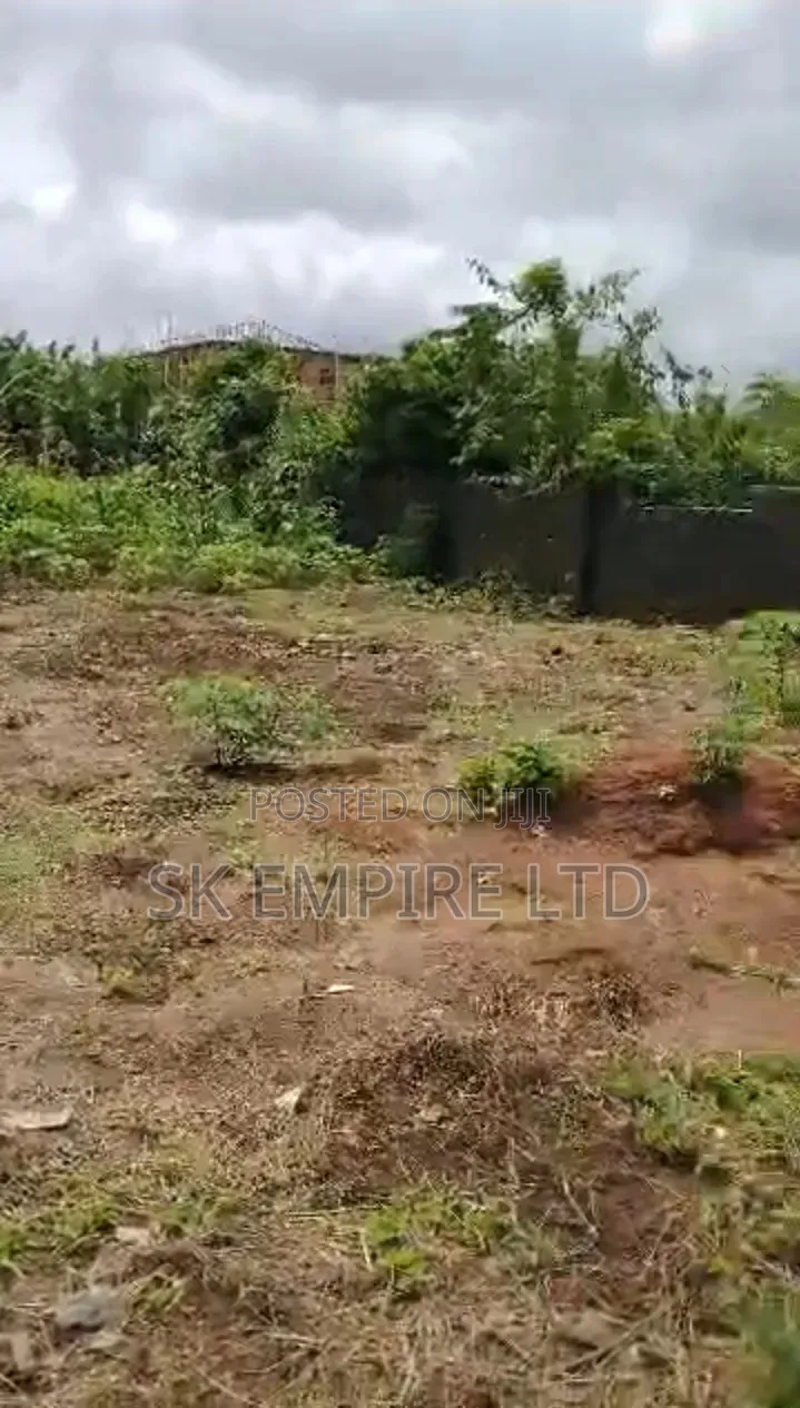 Affordable Partially Fenced 1 Plot of Land in Futo Environment