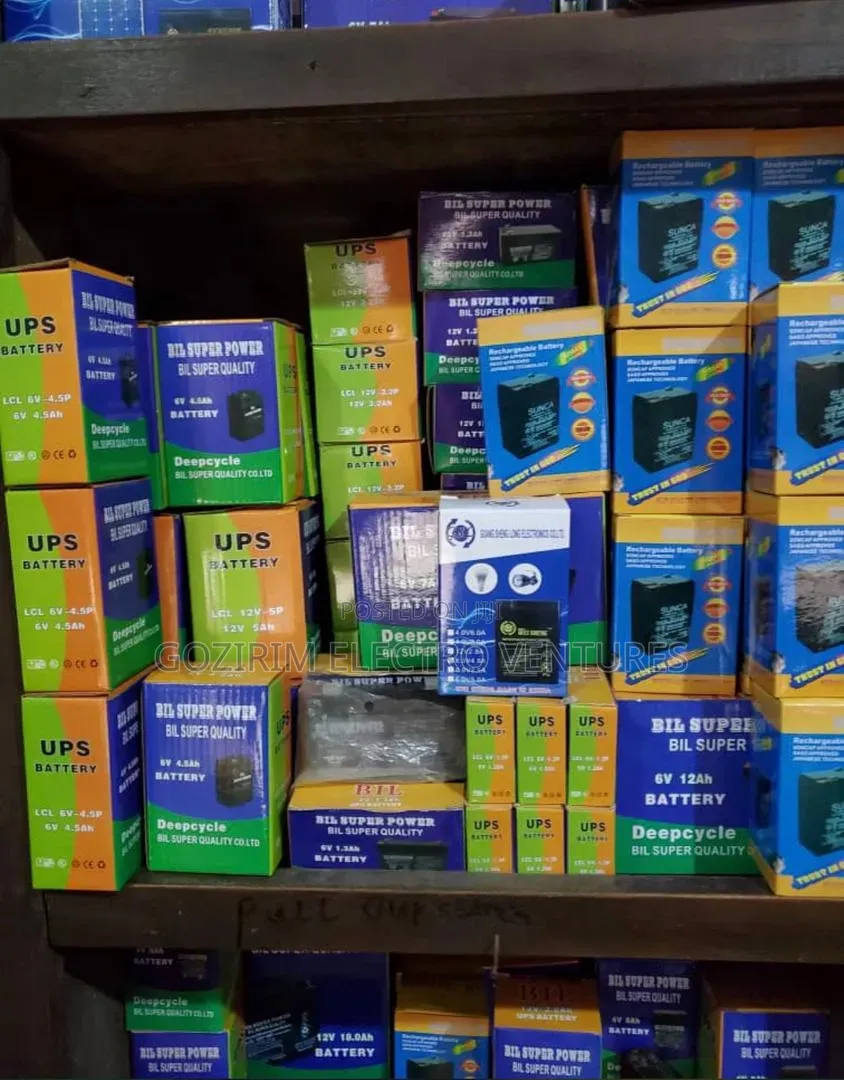 Original Panasonic Battery and Other Brands 12v and 6v Batterys