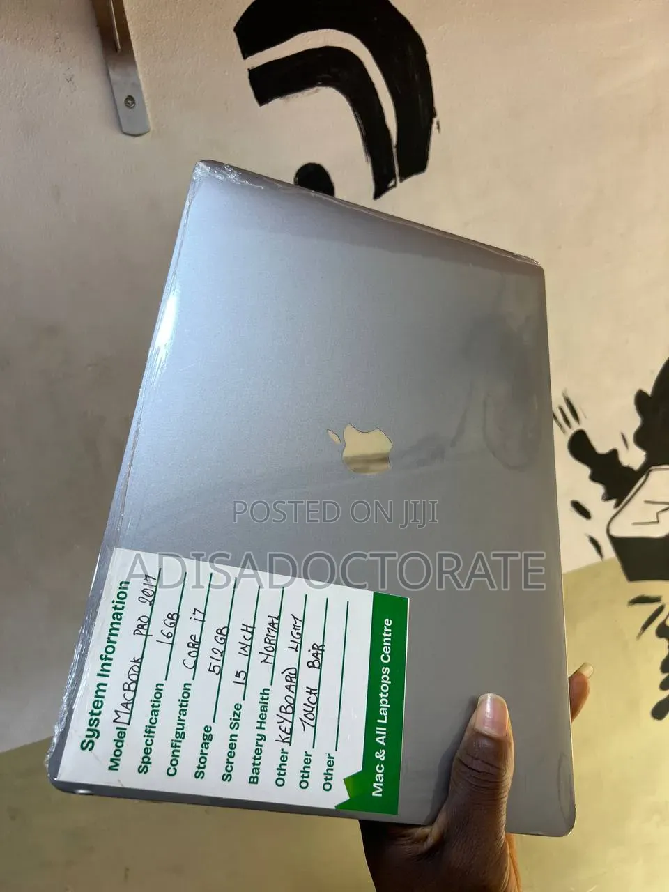 Laptop Apple MacBook Pro 2017 16GB Intel Core i7 SSD 512GB