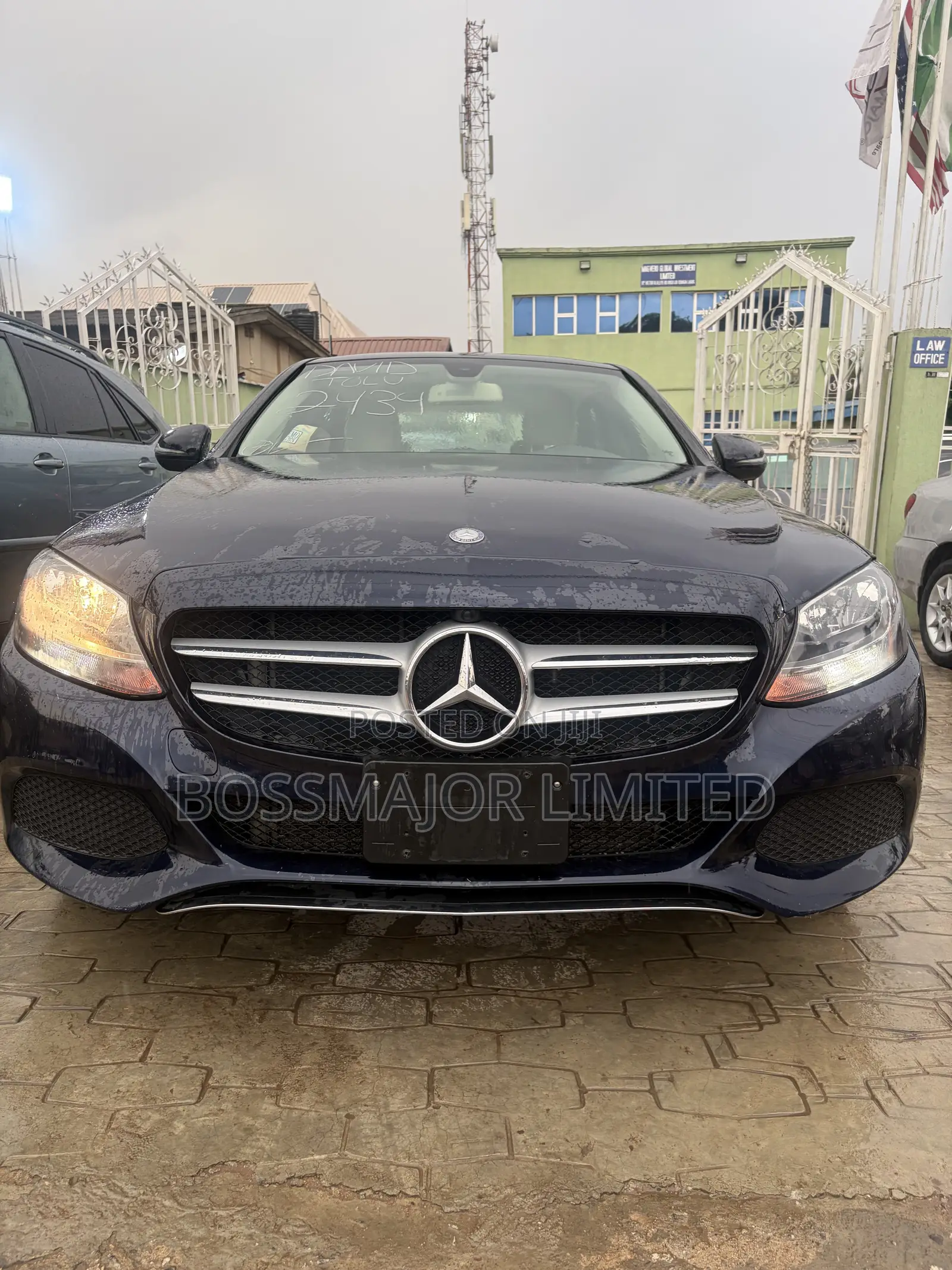 Mercedes-Benz C300 Sport 4Matic Sedan AWD (2.0L 4cyll 7A) 2016 Blue