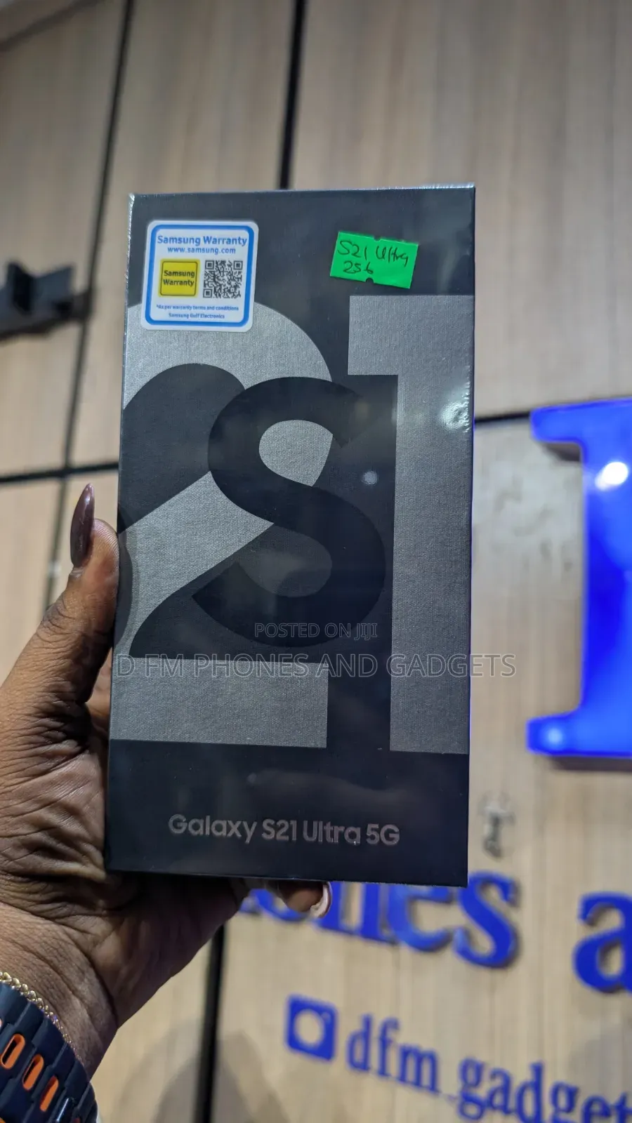 New Samsung Galaxy S21 Ultra 5G 256 GB Black