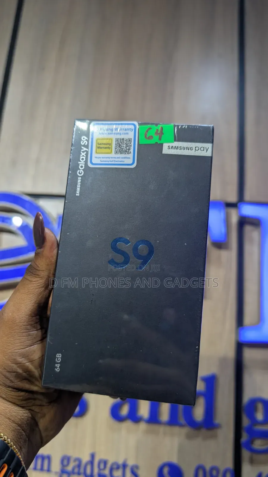 New Samsung Galaxy S9 64 GB Blue