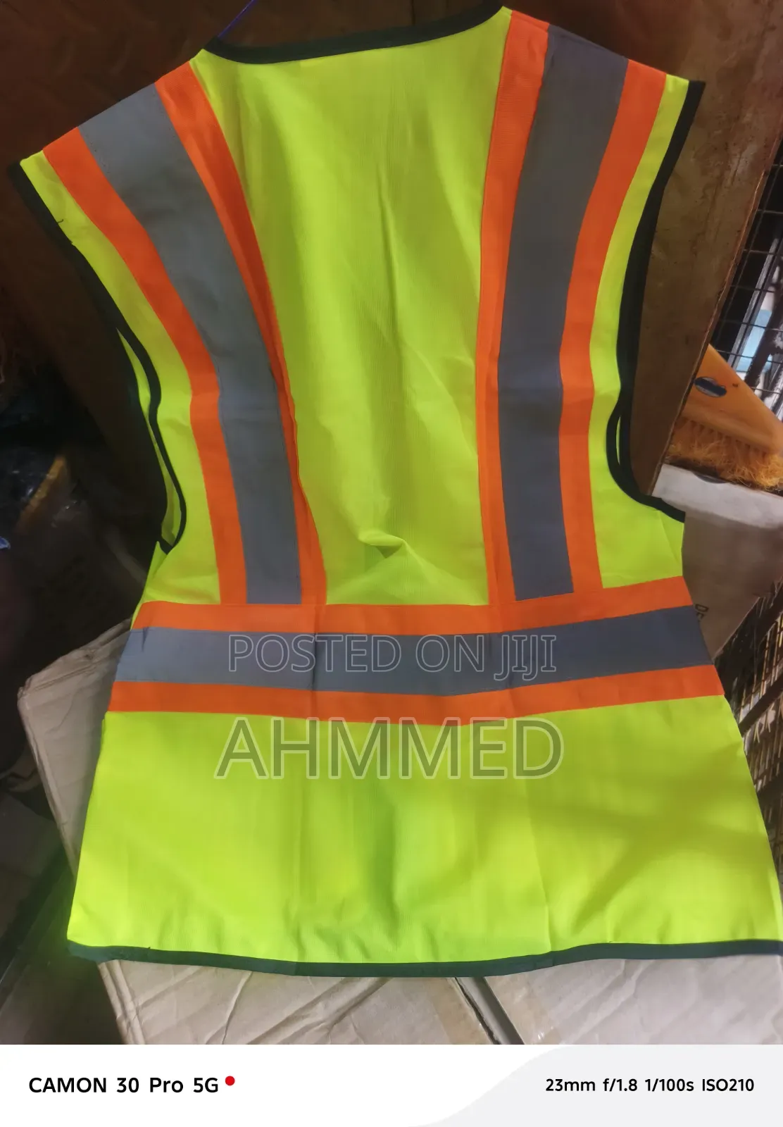Zion Reflective Jacket With Zup And Pockets
