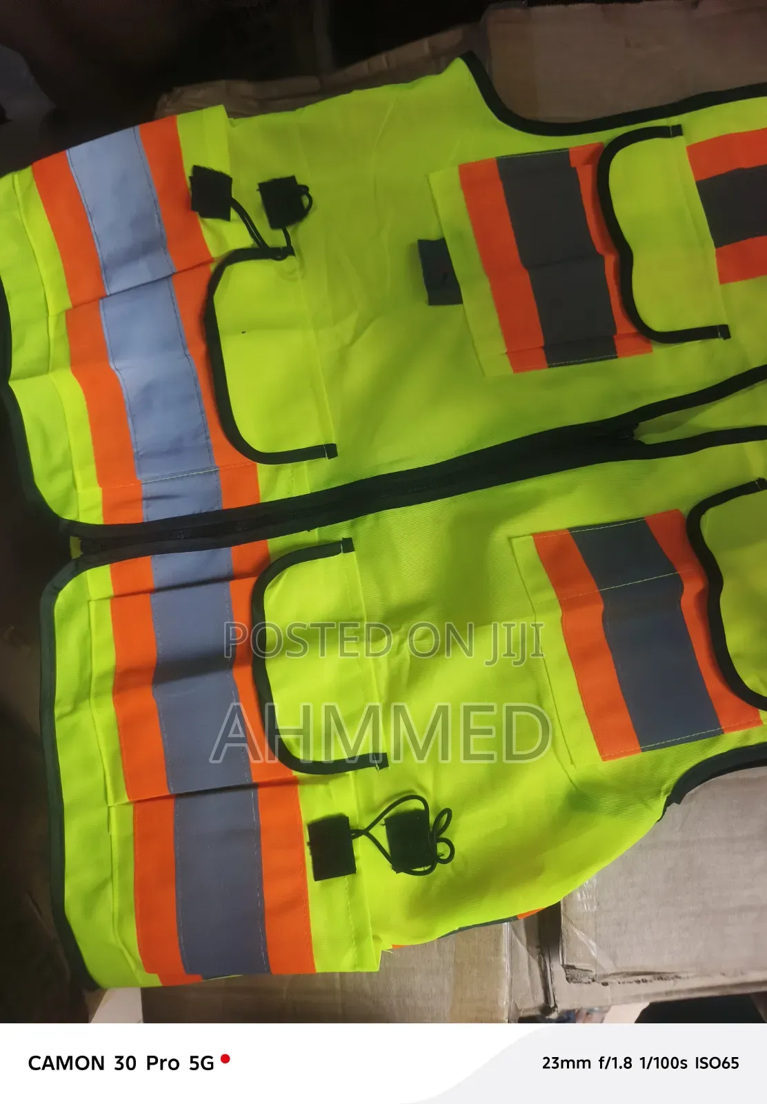 Zion Reflective Jacket With Zup And Pockets