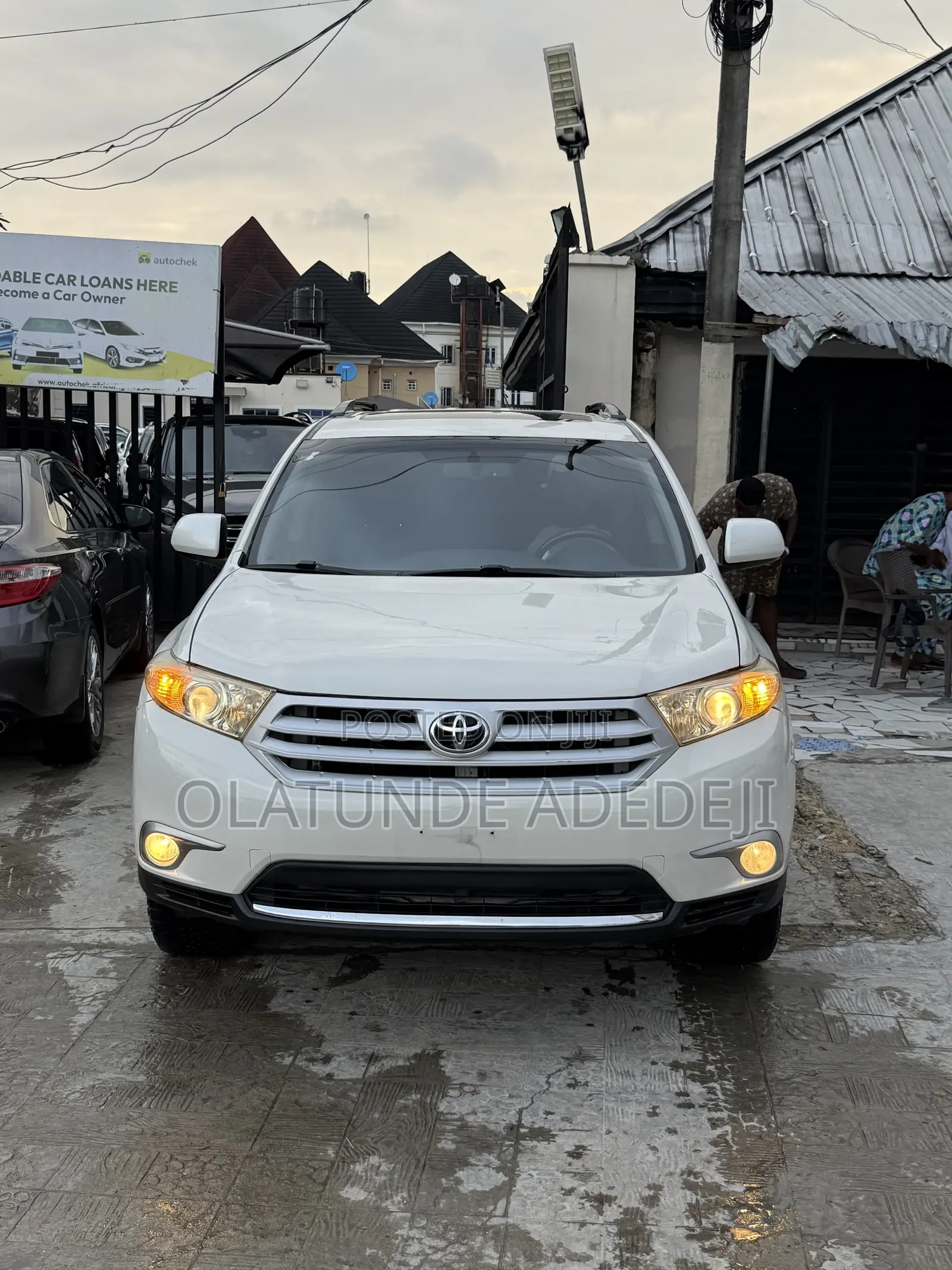 Toyota Highlander SE 3.5L 2WD 2013 White