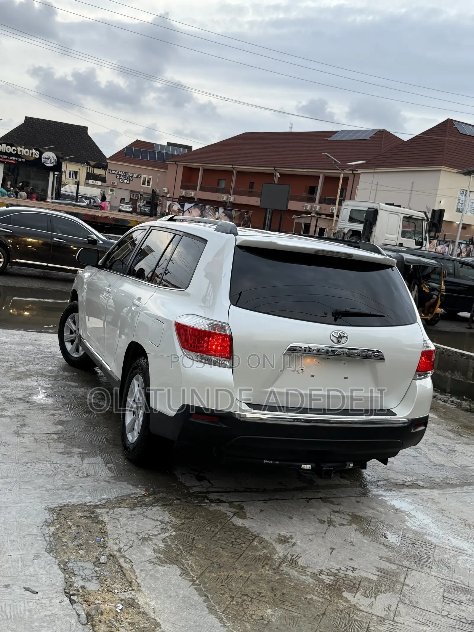 Toyota Highlander SE 3.5L 2WD 2013 White