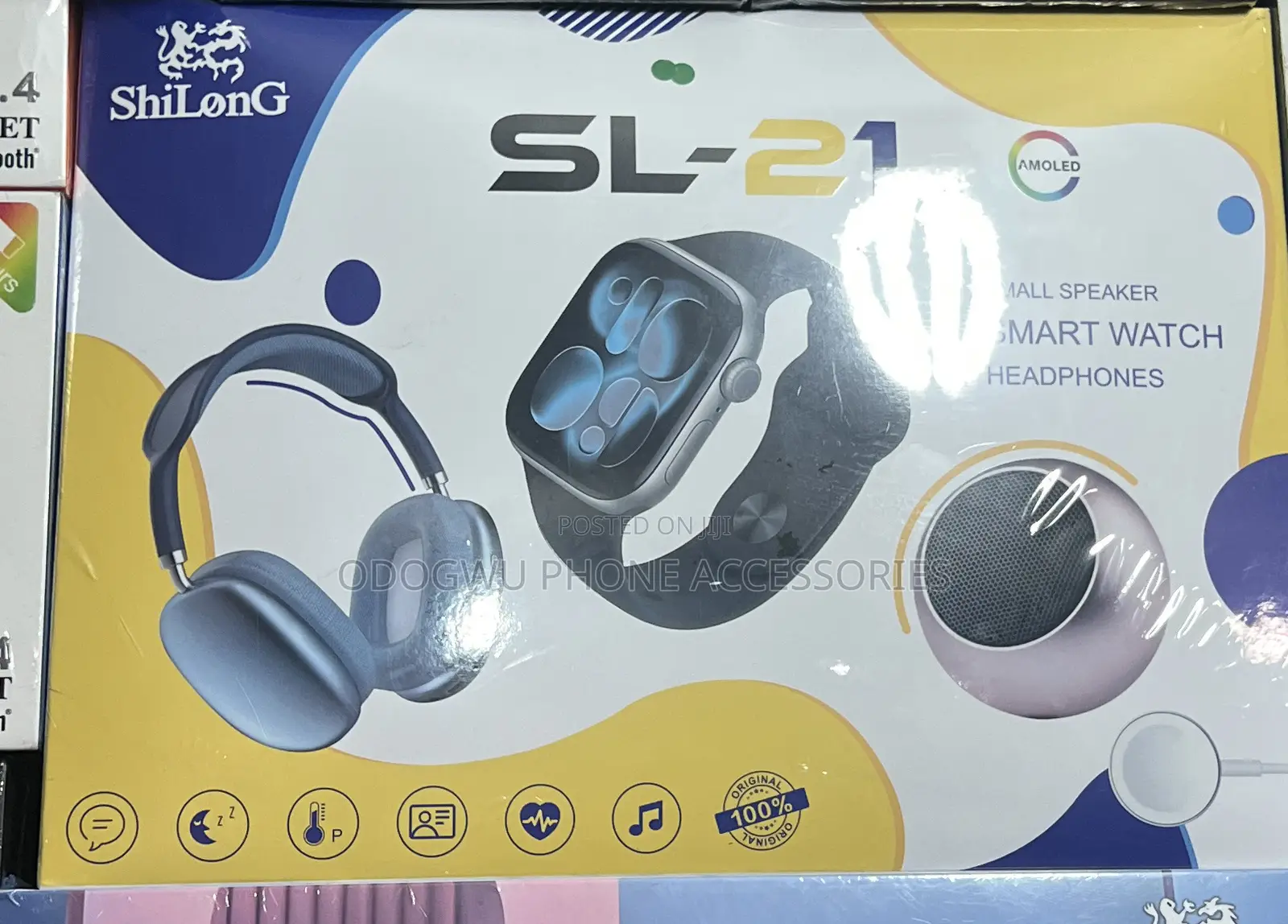 Original Sl-21 Small Speaker, Smart Watch,Headphone
