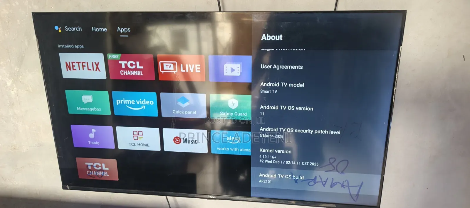42 Inches Android TCL Smart Tv