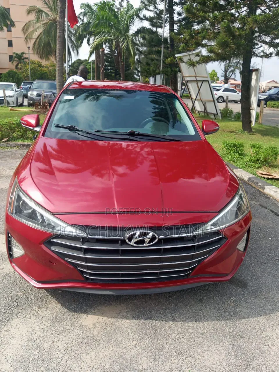 Hyundai Elantra 2019 Red