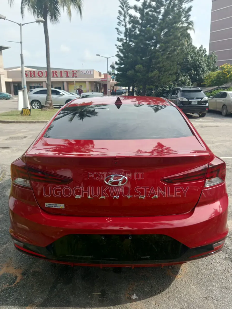 Hyundai Elantra 2019 Red