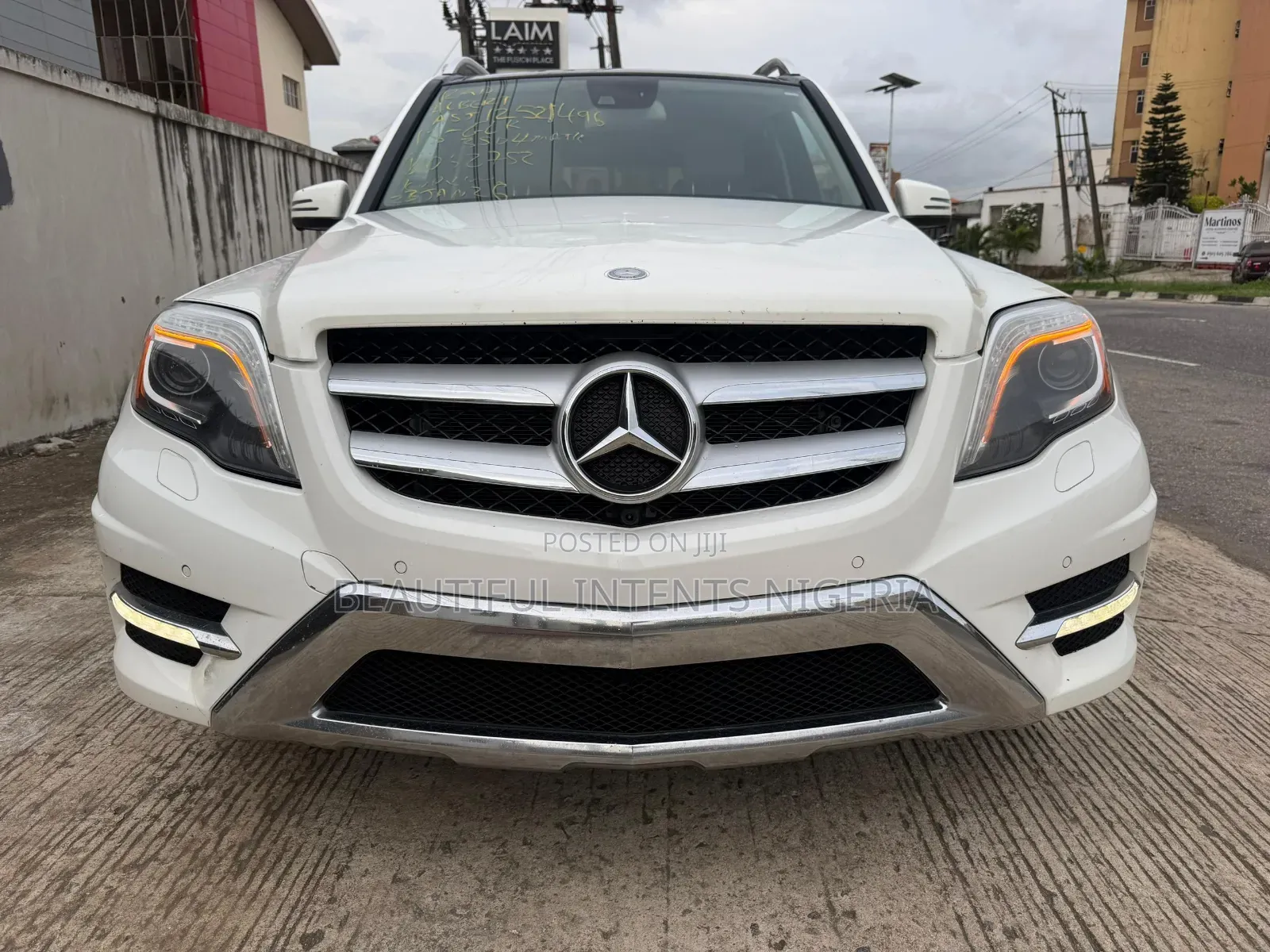 Mercedes-Benz GLK-Class 350 4MATIC 2014 White