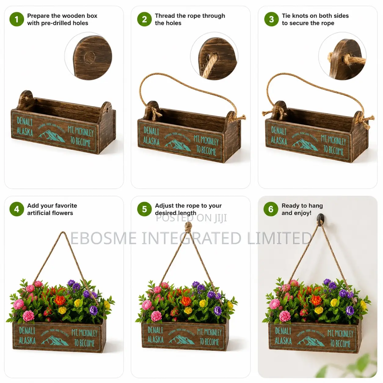Mt. McKinley Wooden Box (3set)