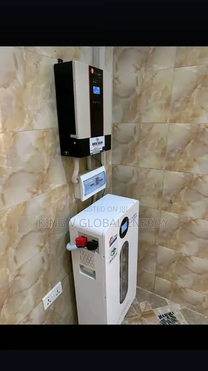 Solar Energy System 6kva/48v Hybrid Inverter×15kwh/48v Lithuim Battery