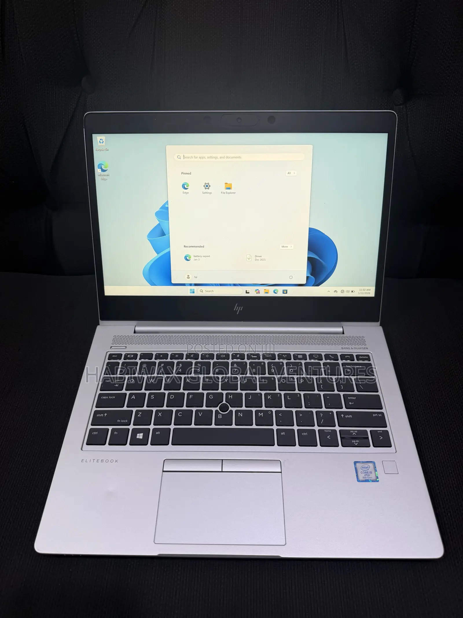 Laptop HP EliteBook 830 G6 8GB Intel Core i5 SSD 256GB