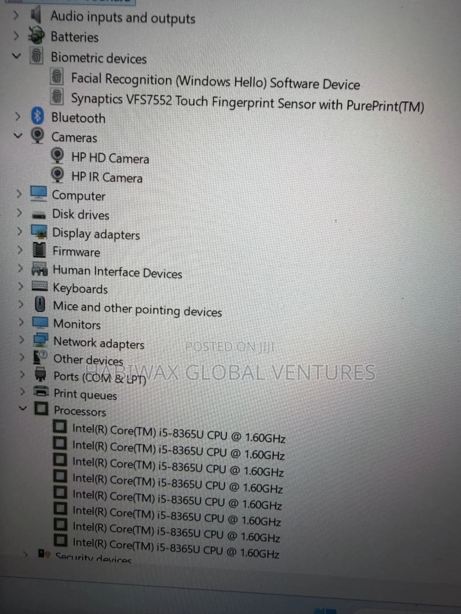 Laptop HP EliteBook 830 G6 8GB Intel Core i5 SSD 256GB