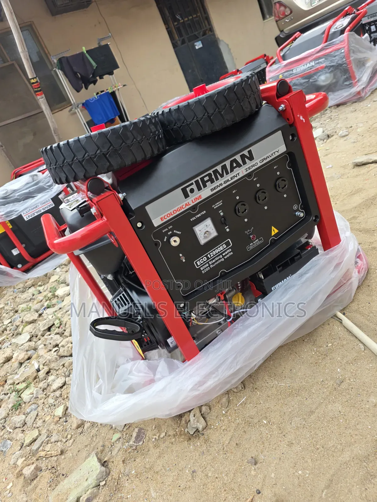 Heavy-Duty 10kva Firman Petrol Generator 100%Copper Coil