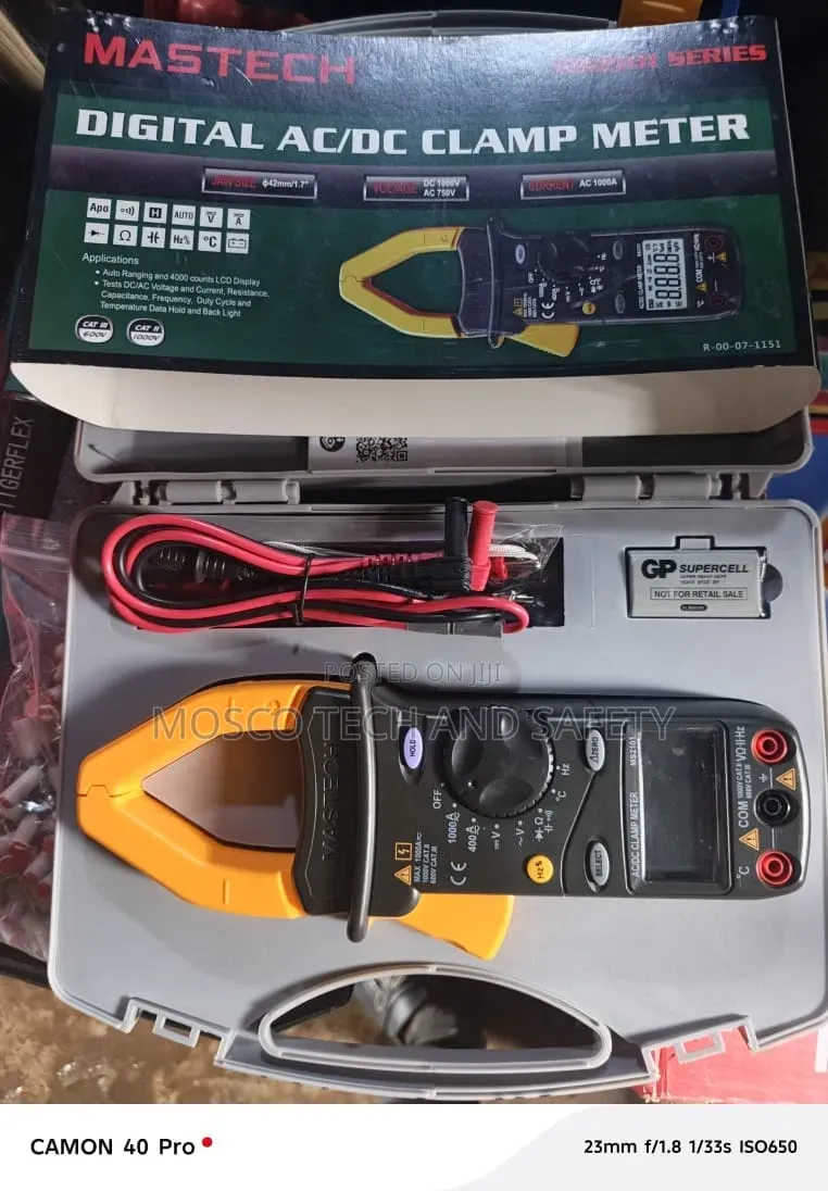 Mastech Ms2101 True RMS Ac/Dc Clamp Meter