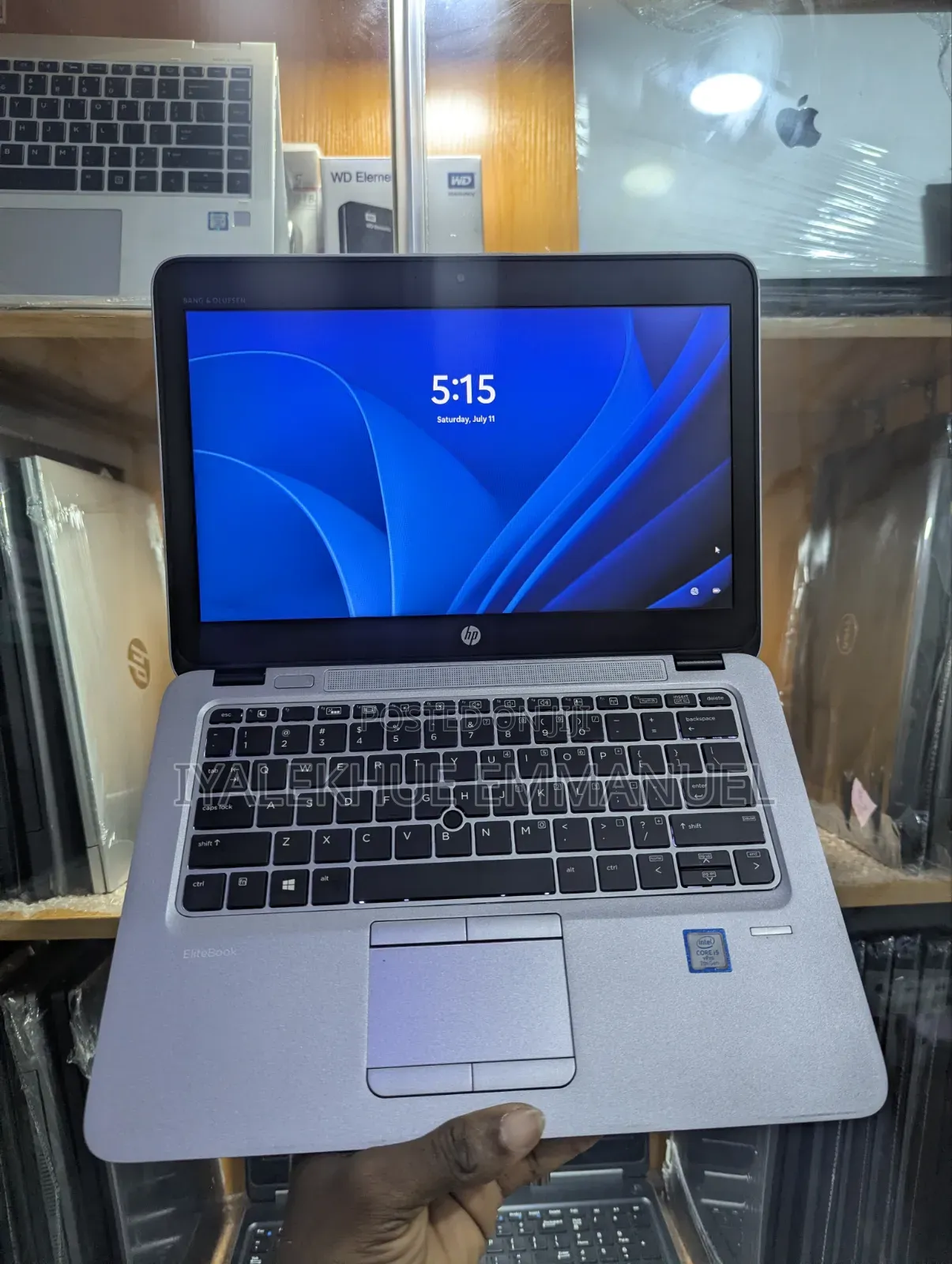 Laptop HP EliteBook 820 G4 8GB Intel Core i5 SSD 256GB