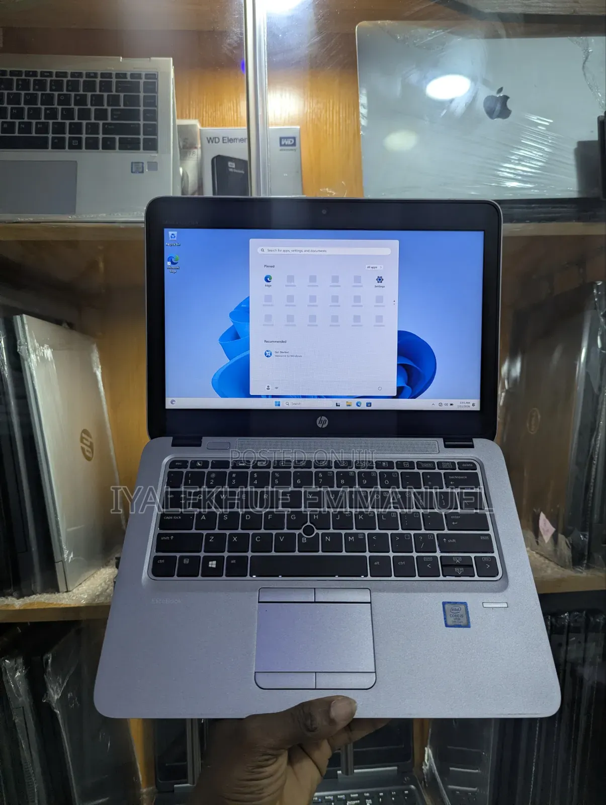 Laptop HP EliteBook 820 G4 8GB Intel Core i5 SSD 256GB