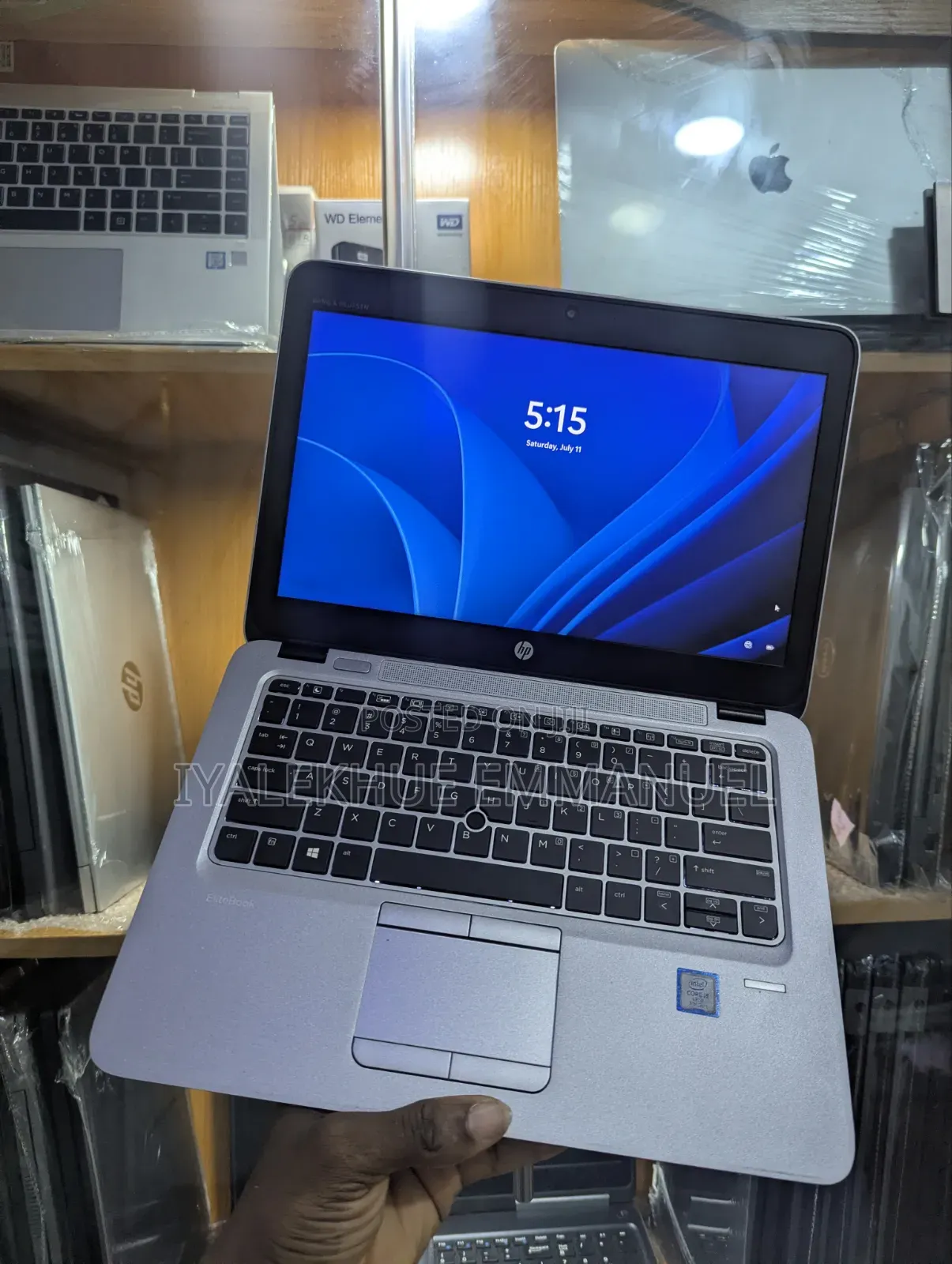 Laptop HP EliteBook 820 G4 8GB Intel Core i5 SSD 256GB