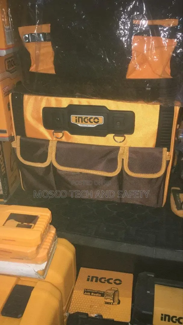Ingco 16" Professional Tool Bag With Reinforced Base