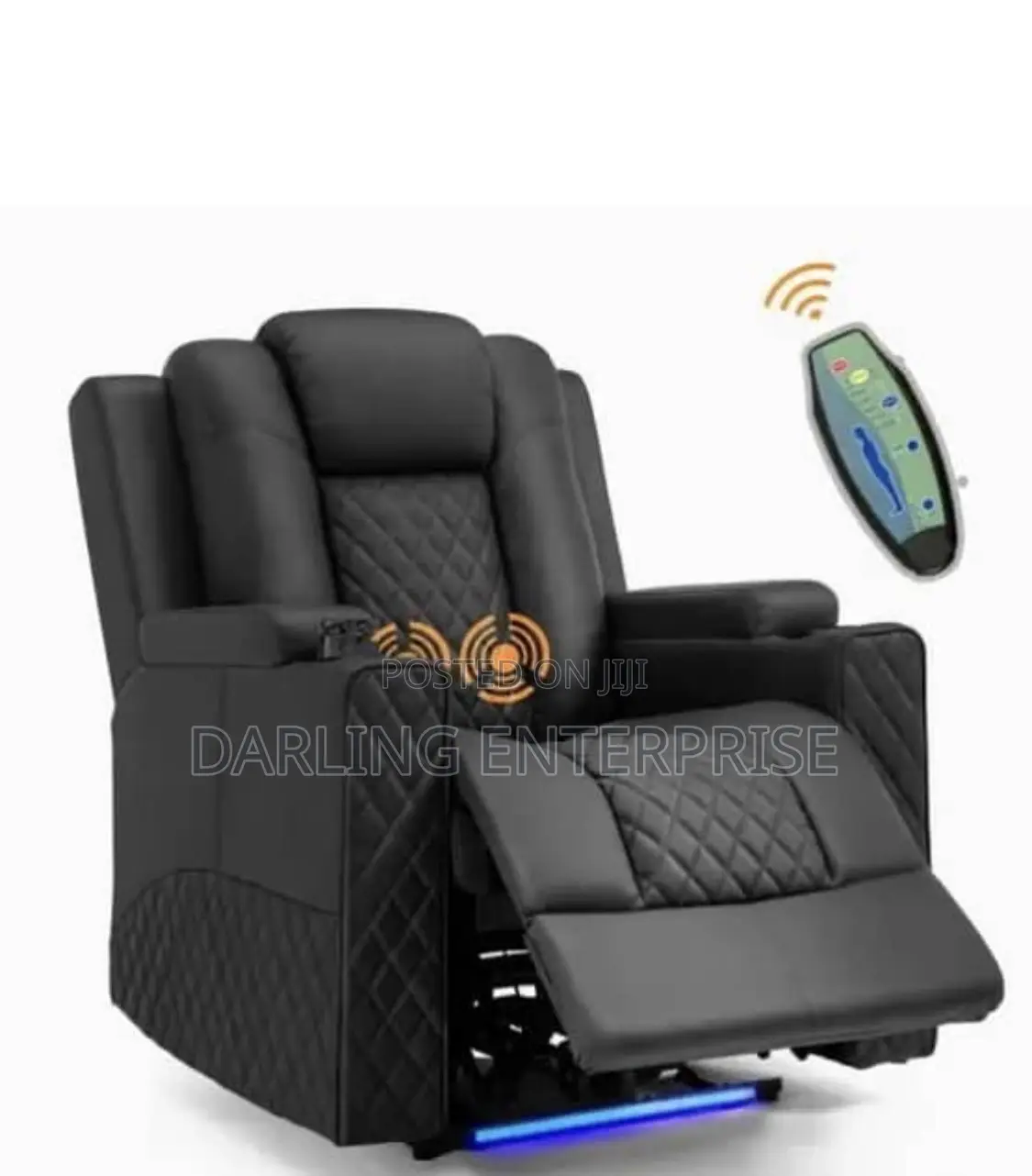 The Voice Control Cenima Reclining Sectional Sofa