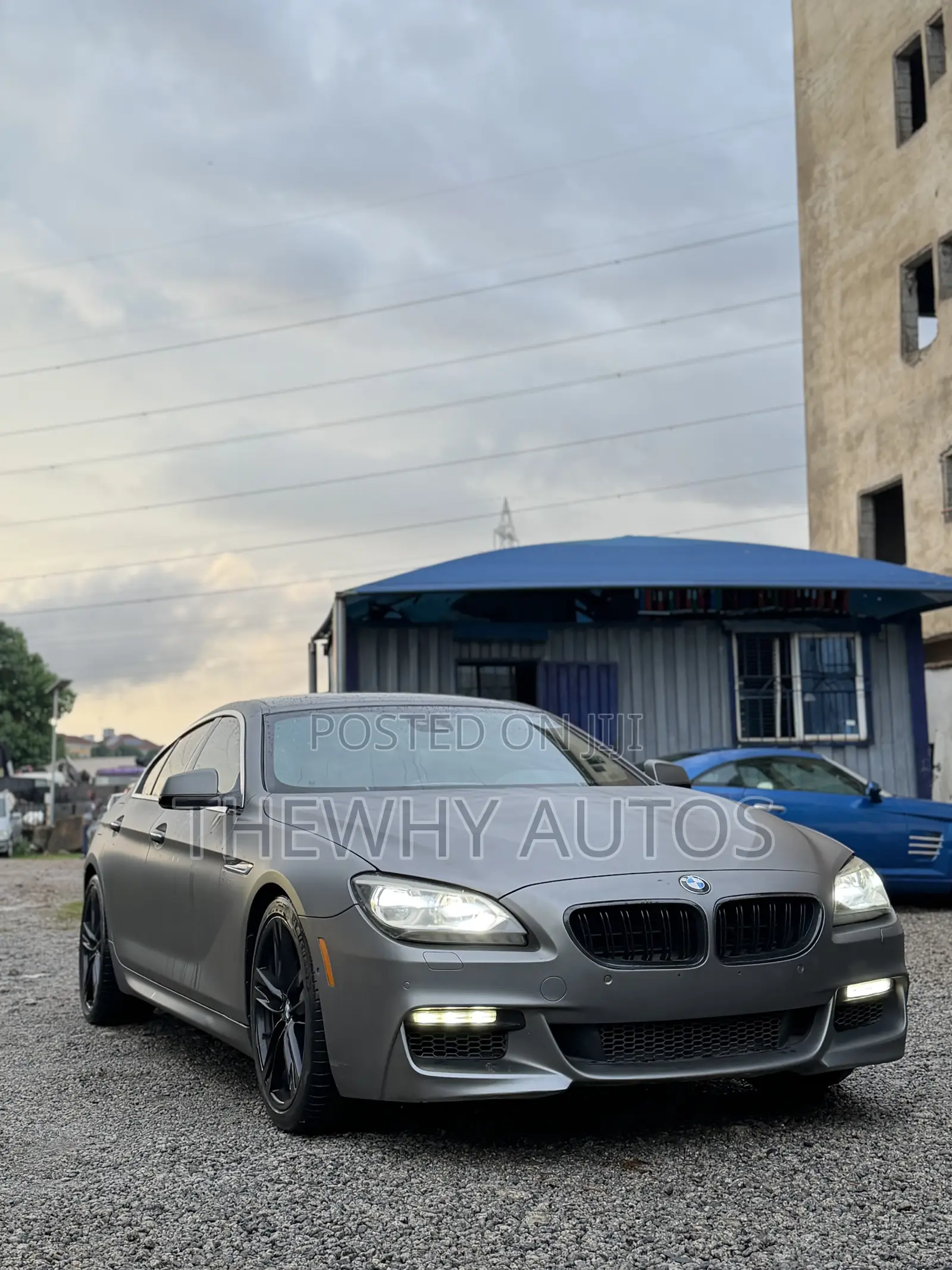 BMW 6 Series 640i Gran Coupe 2012 Gray