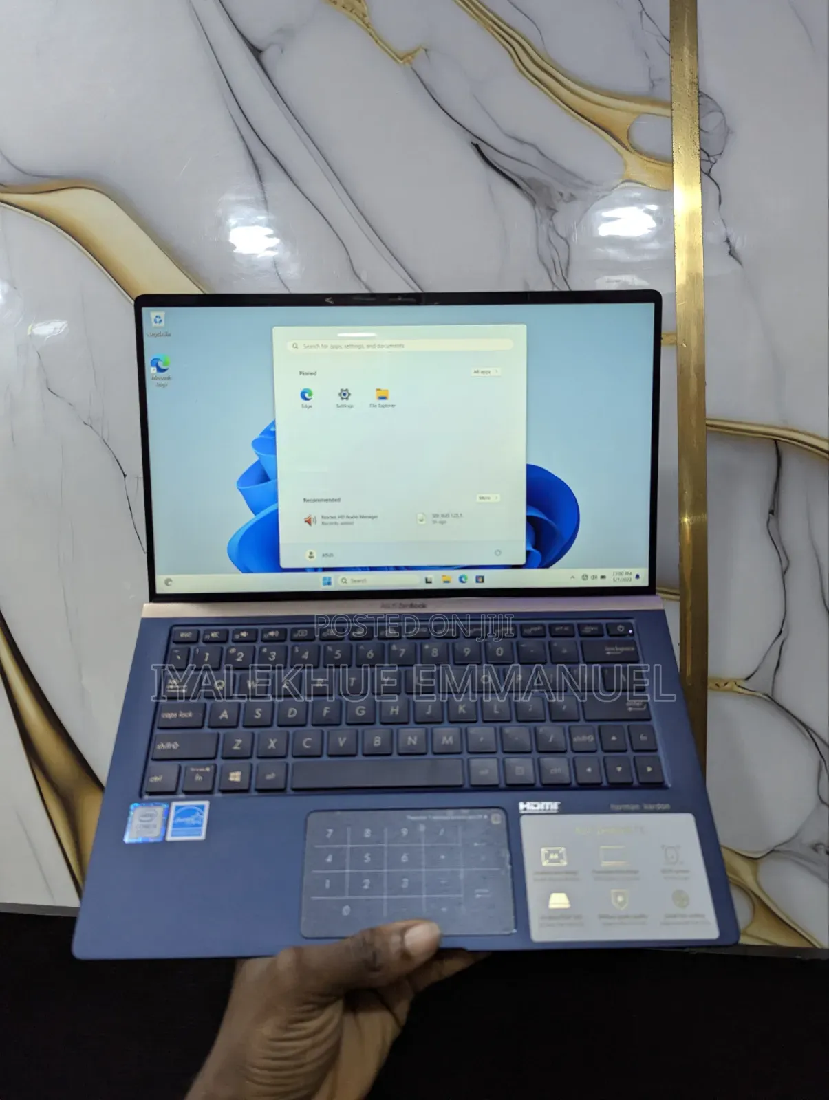 Laptop Asus ZenBook 13 UX331UN 8GB Intel Core i5 SSD 256GB