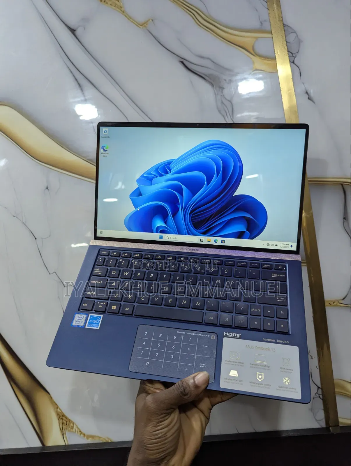Laptop Asus ZenBook 13 UX331UN 8GB Intel Core i5 SSD 256GB