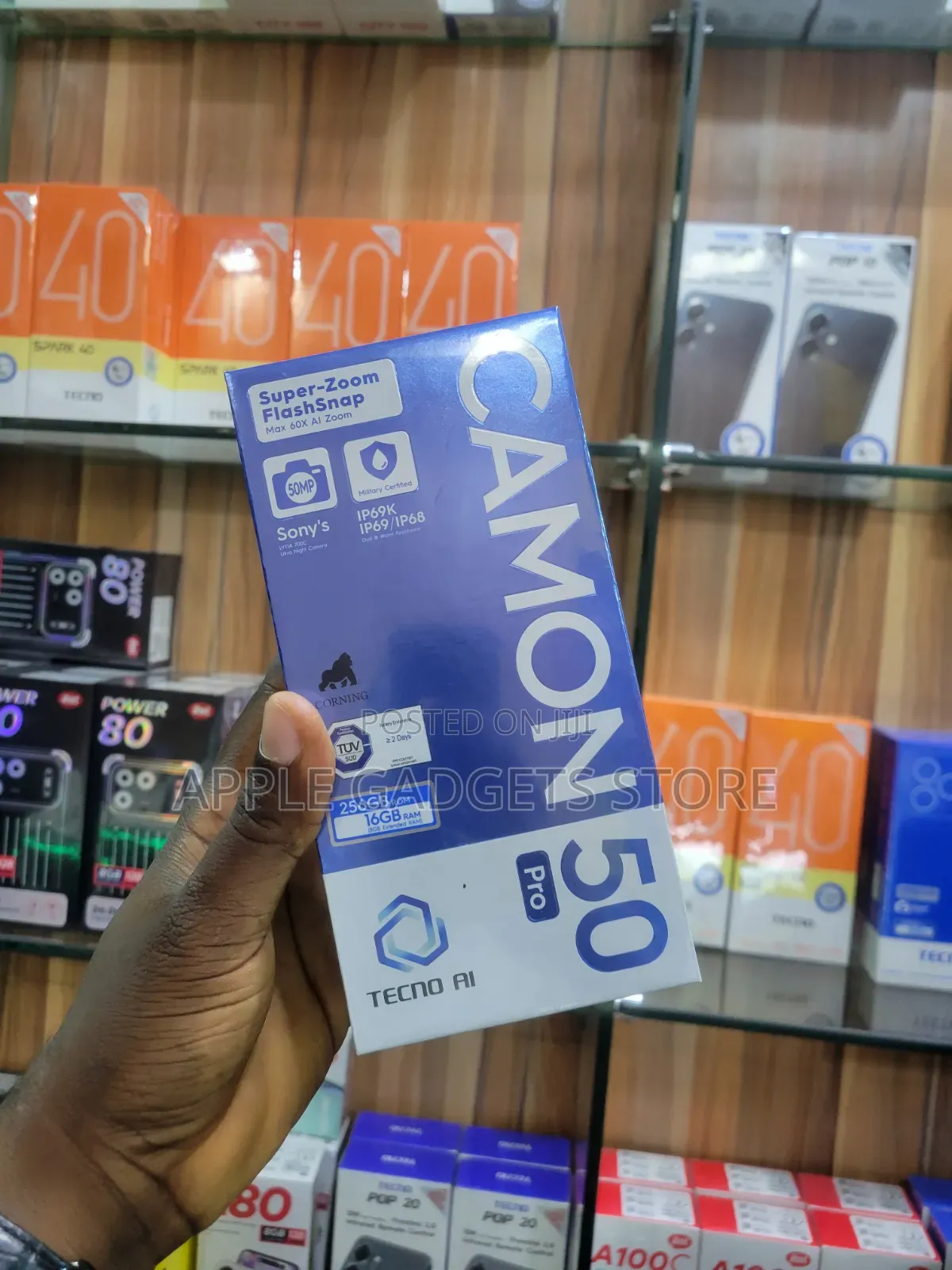 New Tecno Camon 50 Pro 256 GB Purple