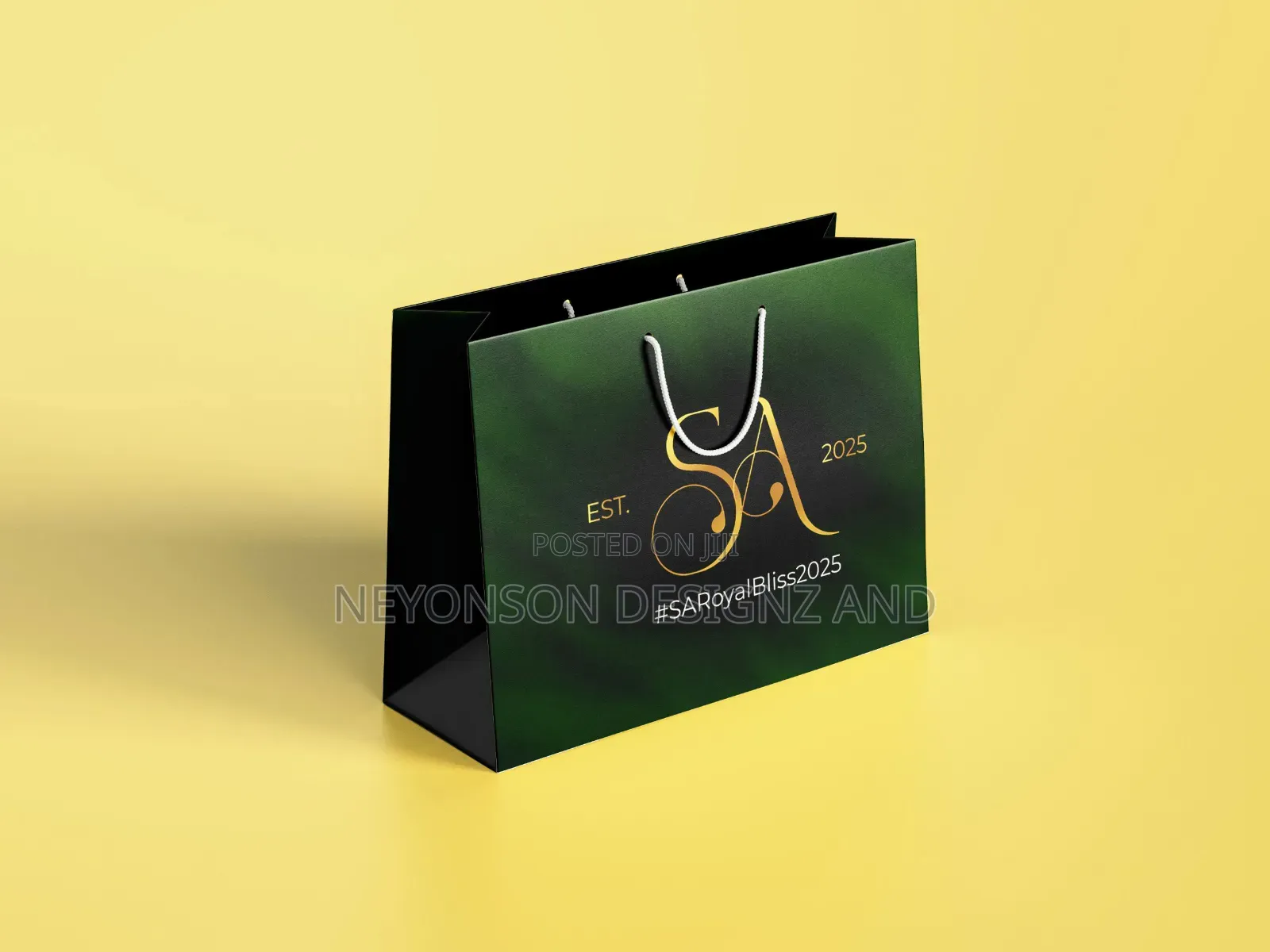 Paper Bag, Thank You Card, Tag
