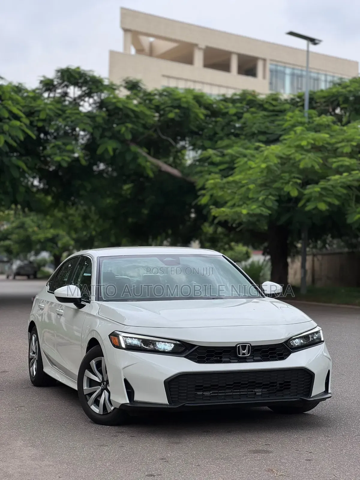 New Honda Civic LX CVT 2025 White