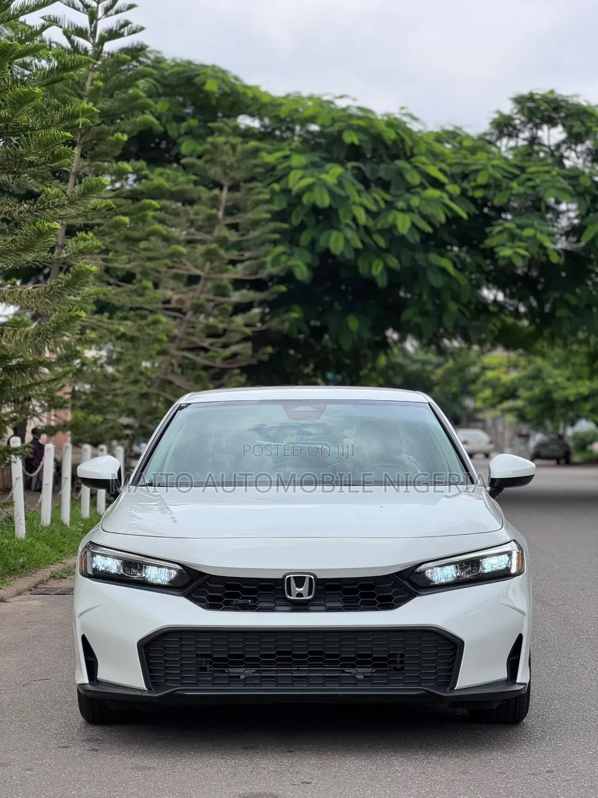 New Honda Civic LX CVT 2025 White