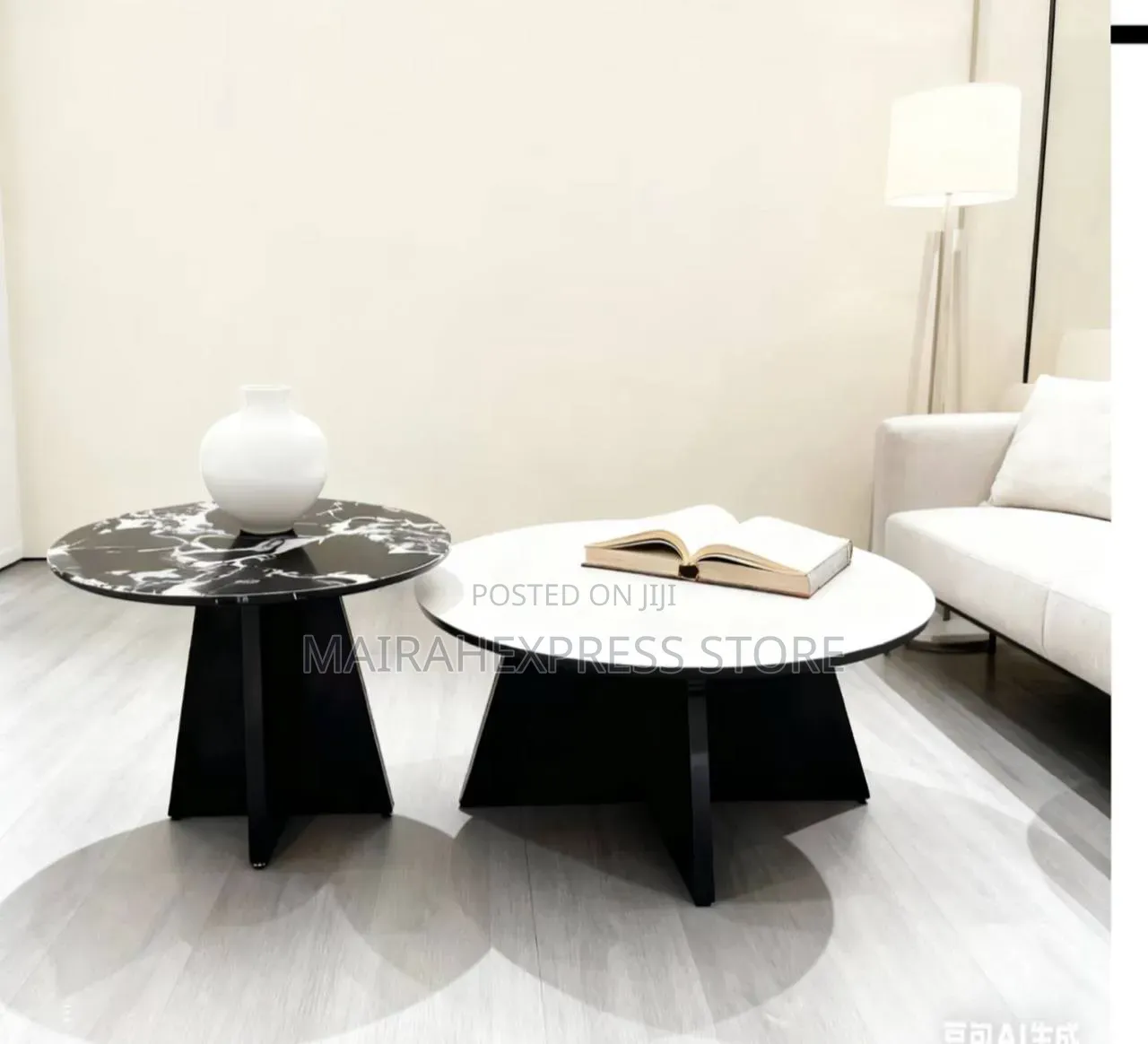 Square/Round Modern Stone Tea Table Set T361