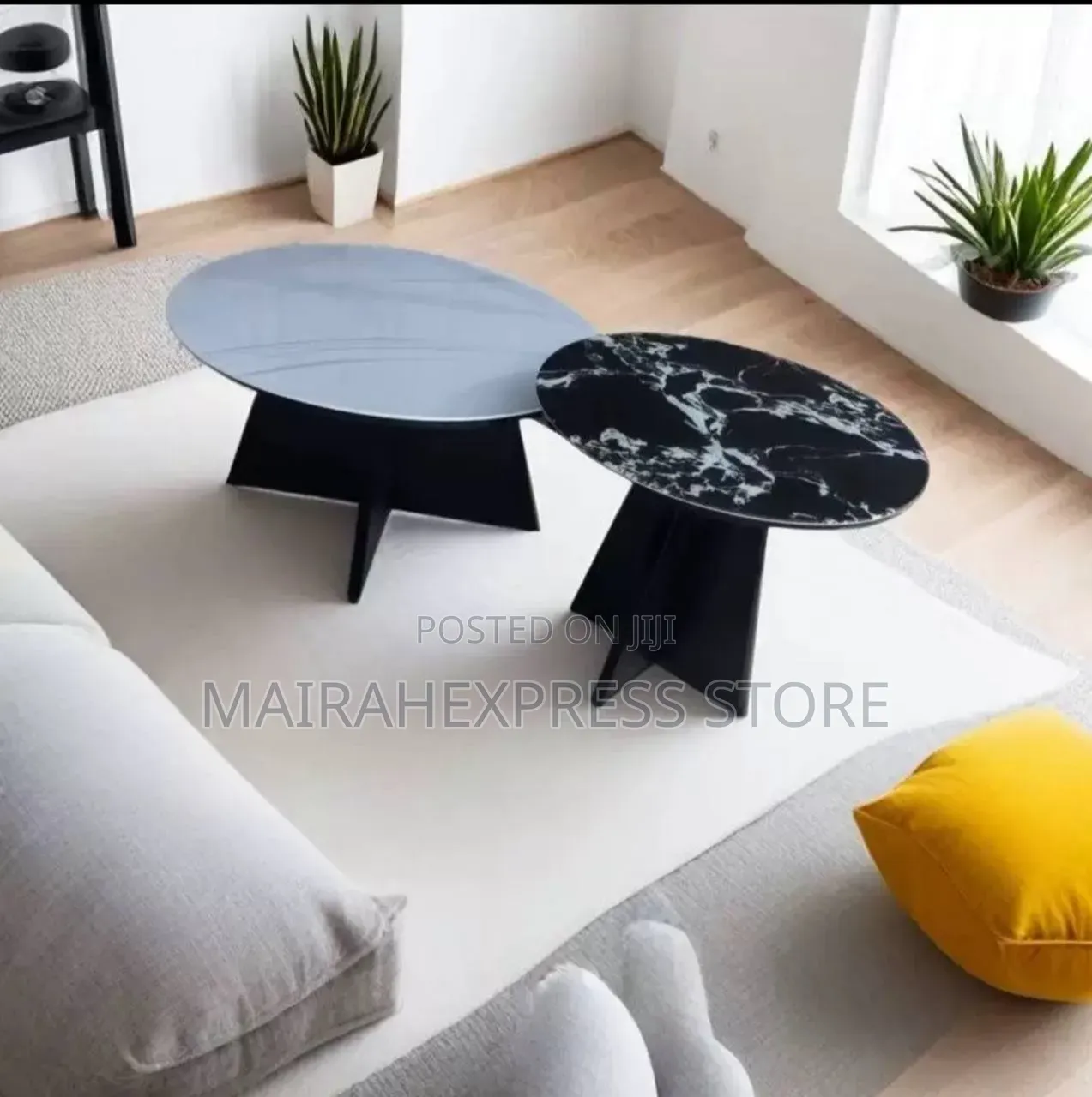 Square/Round Modern Stone Tea Table Set T361