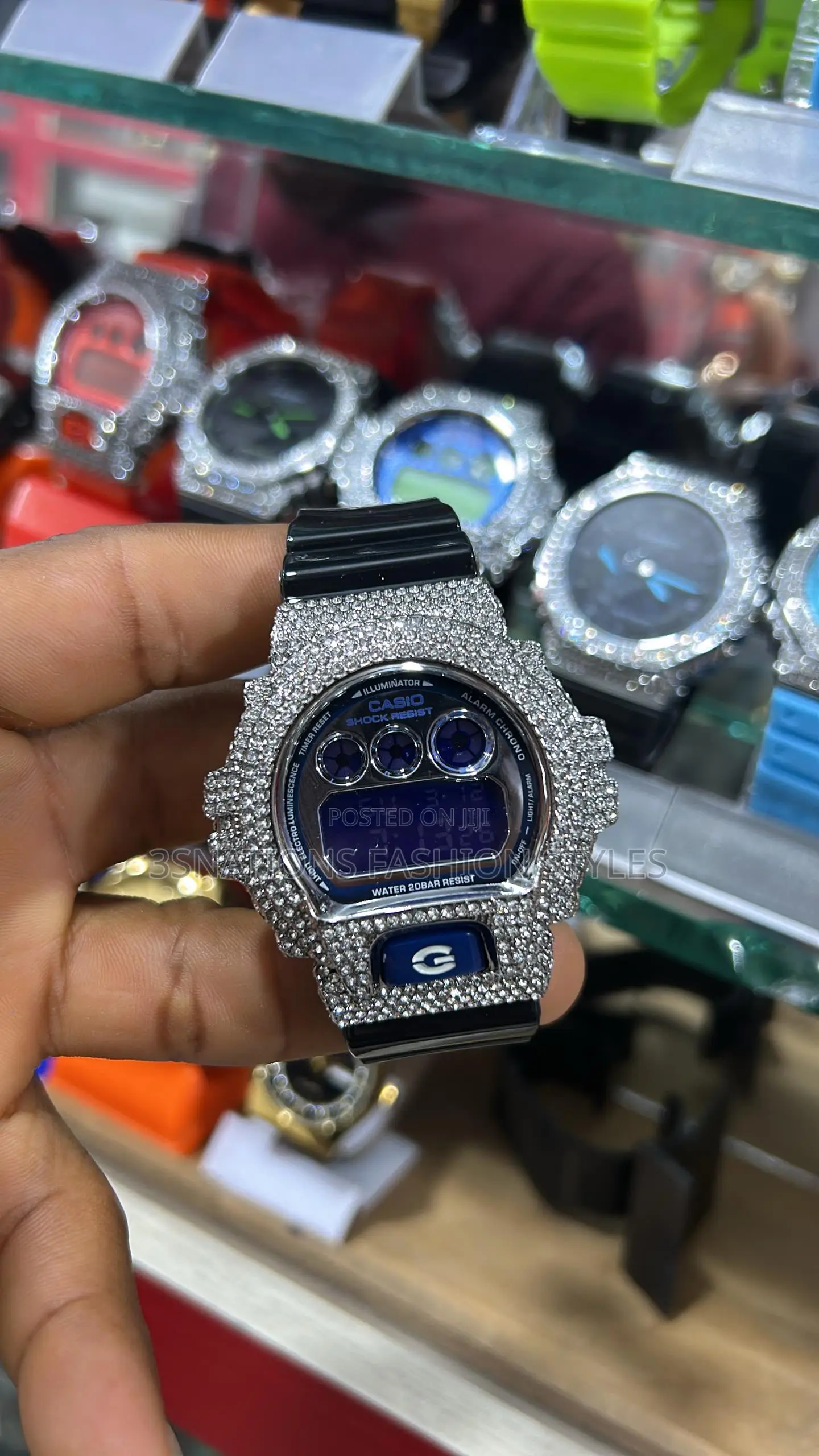 G-Shock Iced-Out Digital Watch