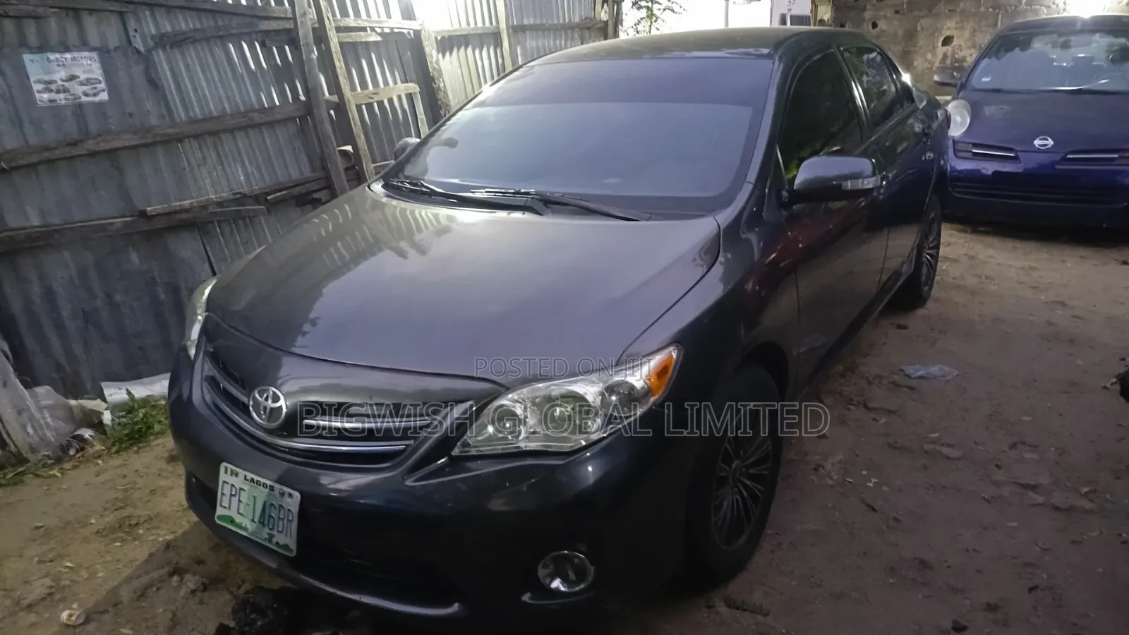 Toyota Corolla 2011 Gray